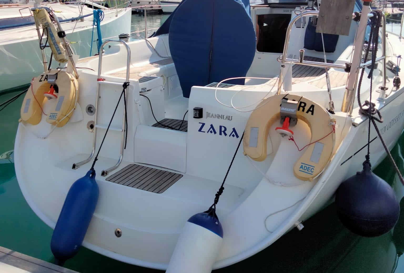 Zara sailing yacht from Take A Turn Yachting in Cornwall