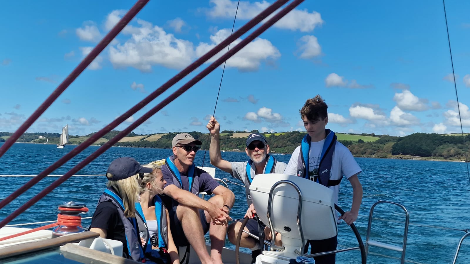 Sailing course with Take A Turn Yachting in Cornwall